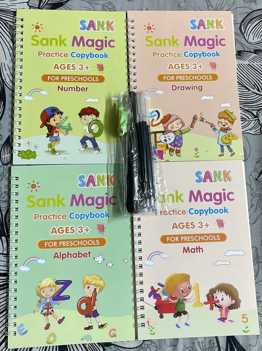 Sank Calligraphy Magic Book | Pack Of 4 Books - Image 3